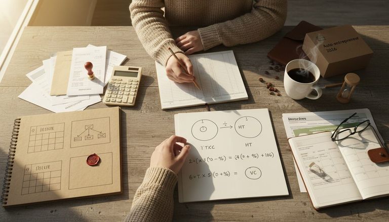 Calculer la TVA à partir du TTC avec 4 formules 2026